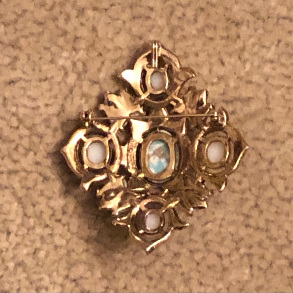 1960's Large Vintage Sarah Coventry Brooch Pendant - Picture 4 of 9